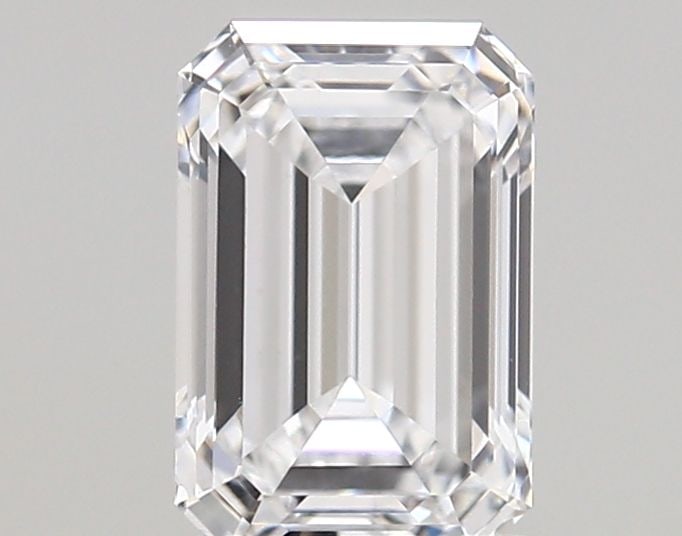 Loose Diamond - EMERALD 1.45ct D VVS1: Loose Diamond - EMERALD 1.45ct D VVS1 Source: This is a real non-mined Diamond that has been grown in a lab Shape: EMERALD Carats: 1.45 Color: D Clarity: VVS1 Certification: IGI Video: