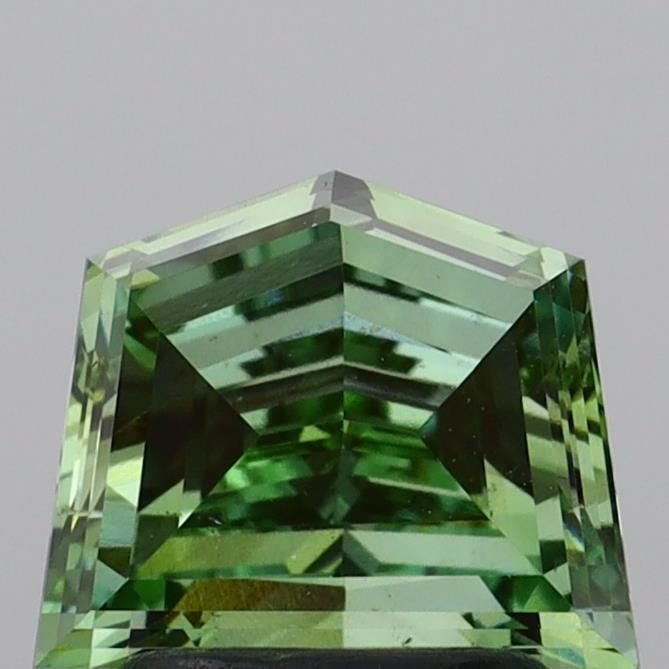 Loose Diamond - PENTAGONAL 1.72ct Fancy Vivid Green VS2: Loose Diamond - PENTAGONAL 1.72ct Fancy Vivid Green VS2 Source: This is a real non-mined Diamond that has been grown in a lab Shape: PENTAGONAL Carats: 1.72 Color: Fancy Vivid Green Certification: