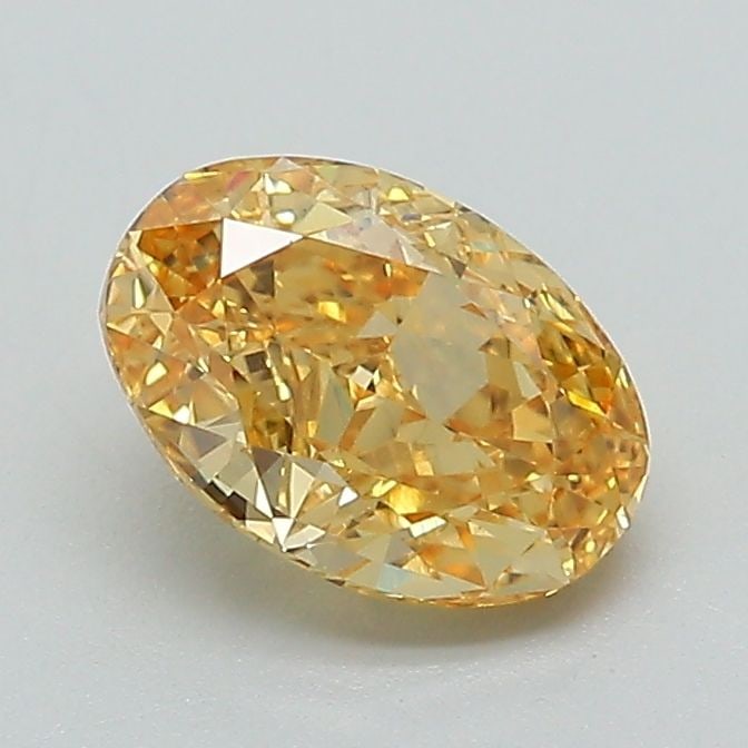 Loose Diamond - OVAL 1.04ct Fancy Vivid Yellow VVS2: Loose Diamond - OVAL 1.04ct Fancy Vivid Yellow VVS2 Source: This is a real non-mined Diamond that has been grown in a lab Shape: OVAL Carats: 1.04 Color: Fancy Vivid Yellow Certification: IGI Video: