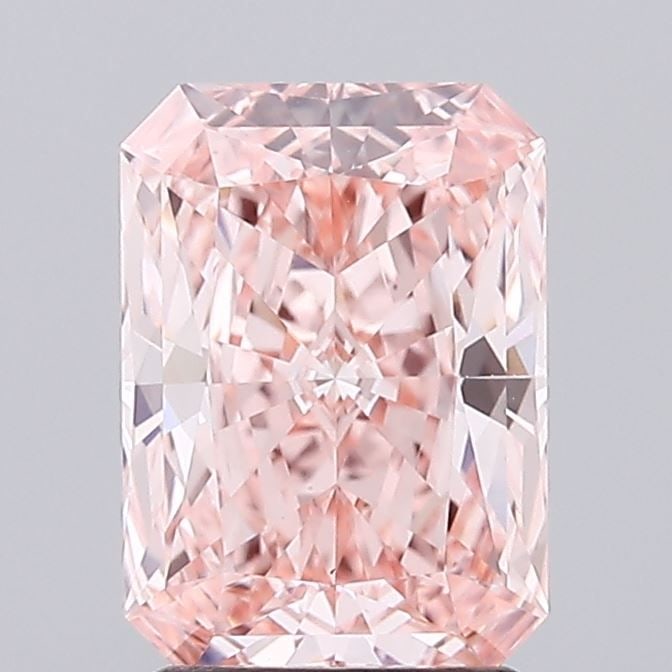 Loose Diamond - RADIANT 2.07ct Fancy Intense Pink VS1: Loose Diamond - RADIANT 2.07ct Fancy Intense Pink VS1 Source: This is a real non-mined Diamond that has been grown in a lab Shape: RADIANT Carats: 2.07 Color: Fancy Intense Pink Certification: IGI Vid