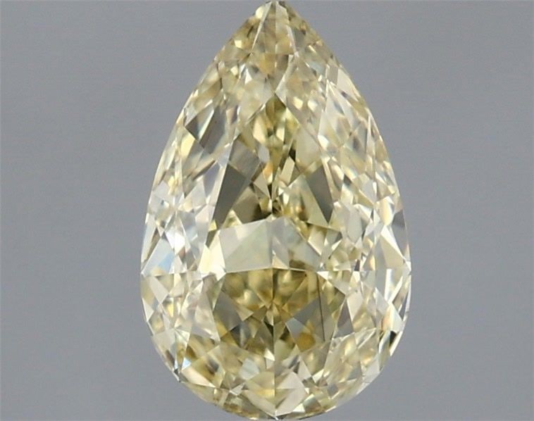 Loose Diamond - PEAR 1.53ct Fancy Intense Yellow VS1: Loose Diamond - PEAR 1.53ct Fancy Intense Yellow VS1 Source: This is a real non-mined Diamond that has been grown in a lab Shape: PEAR Carats: 1.53 Color: Fancy Intense Yellow Certification: IGI Video