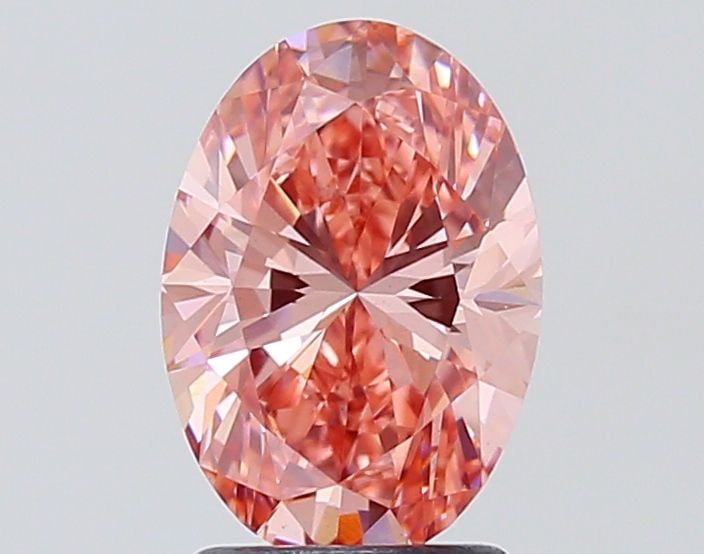 Loose Diamond - OVAL 2.0ct Fancy Vivid Pink VS1: Loose Diamond - OVAL 2.0ct Fancy Vivid Pink VS1 Source: This is a real non-mined Diamond that has been grown in a lab Shape: OVAL Carats: 2.0 Color: Fancy Vivid Pink Certification: IGI Video: