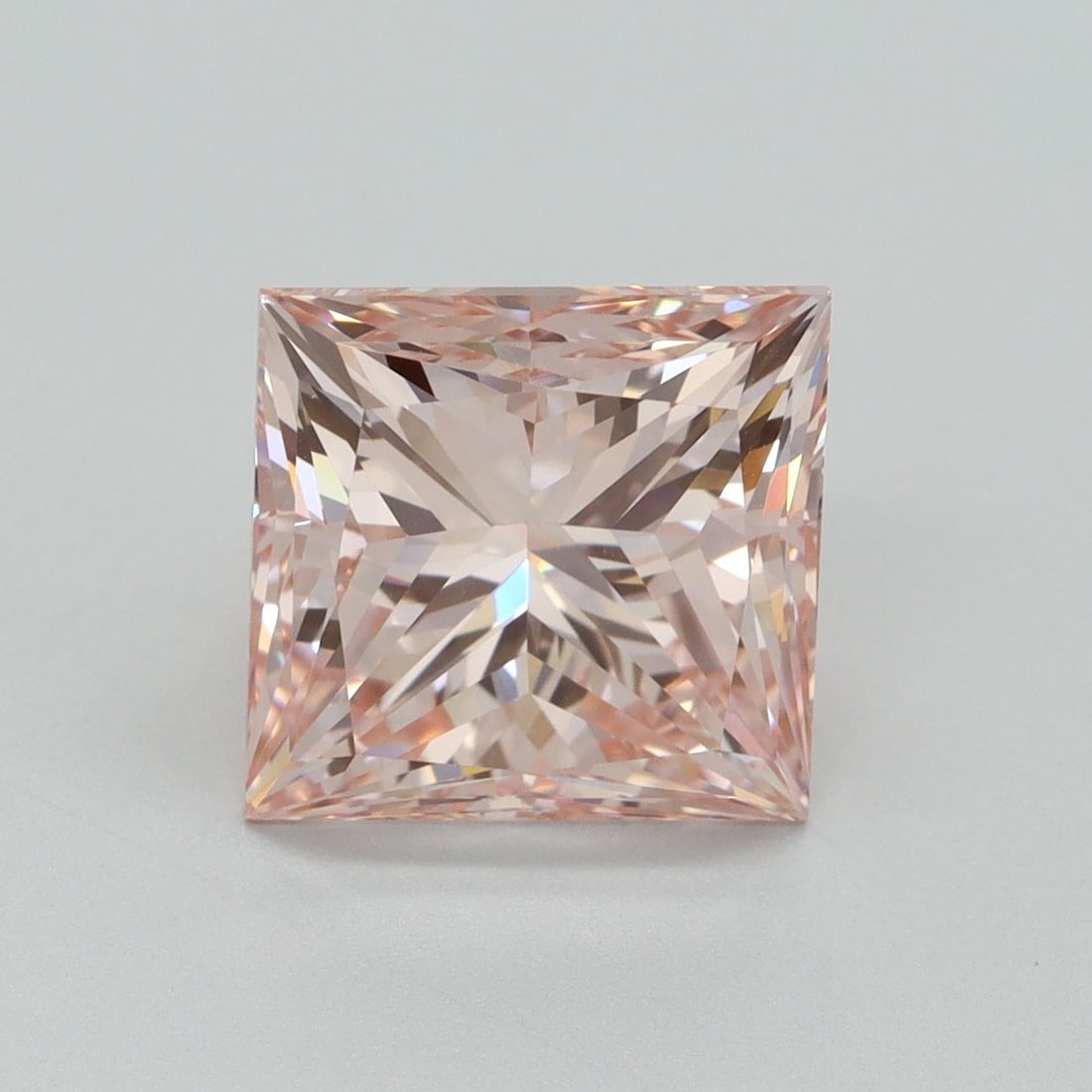 Loose Diamond - PRINCESS 5.0ct Fancy Intense Pink VS1: Loose Diamond - PRINCESS 5.0ct Fancy Intense Pink VS1 Source: This is a real non-mined Diamond that has been grown in a lab Shape: PRINCESS Carats: 5.0 Color: Fancy Intense Pink Certification: IGI Vid