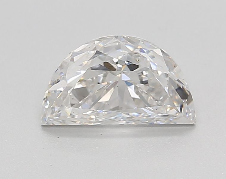 Loose Diamond - HALF MOON 0.95ct F VS2: Loose Diamond - HALF MOON 0.95ct F VS2 Source: This is a real non-mined Diamond that has been grown in a lab Shape: HALF MOON Carats: 0.95 Color: F Clarity: VS2 Certification: NONE Video:
