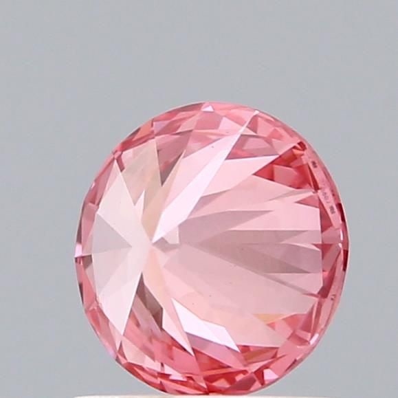 Loose Diamond - ROUND 1.08ct Fancy Vivid Pink VS1: Loose Diamond - ROUND 1.08ct Fancy Vivid Pink VS1 Source: This is a real non-mined Diamond that has been grown in a lab Shape: ROUND Carats: 1.08 Color: Fancy Vivid Pink Certification: IGI Video: