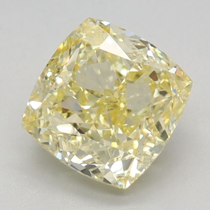 Loose Diamond - CUSHION MODIFIED 1.26ct Fancy Intense Yellow VVS2: Loose Diamond - CUSHION MODIFIED 1.26ct Fancy Intense Yellow VVS2 Source: This is a real non-mined Diamond that has been grown in a lab Shape: CUSHION MODIFIED Carats: 1.26 Color: Fancy Intense Yellow