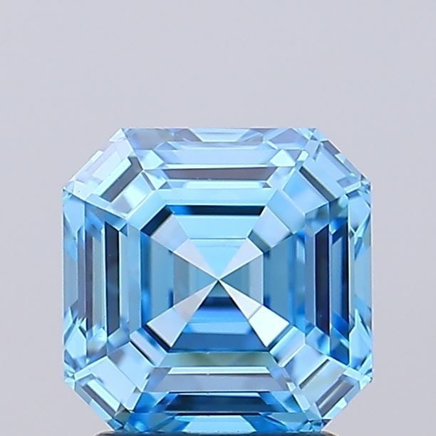 Loose Diamond - ASSCHER 1.95ct Fancy Vivid Blue VS1: Loose Diamond - ASSCHER 1.95ct Fancy Vivid Blue VS1 Source: This is a real non-mined Diamond that has been grown in a lab Shape: ASSCHER Carats: 1.95 Color: Fancy Vivid Blue Certification: IGI Video: