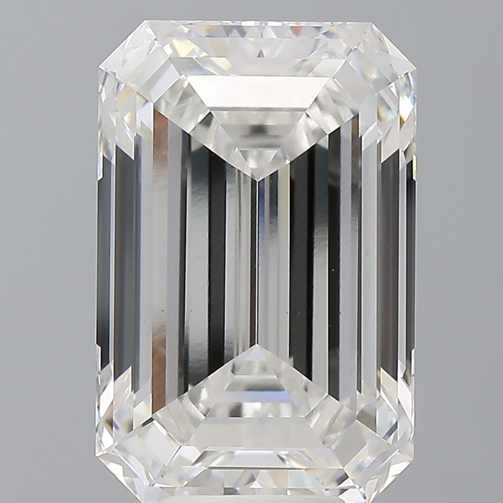 Loose Diamond - EMERALD 9.1ct F VS1: Loose Diamond - EMERALD 9.1ct F VS1 Source: This is a real non-mined Diamond that has been grown in a lab Shape: EMERALD Carats: 9.1 Color: F Clarity: VS1 Certification: IGI Video: