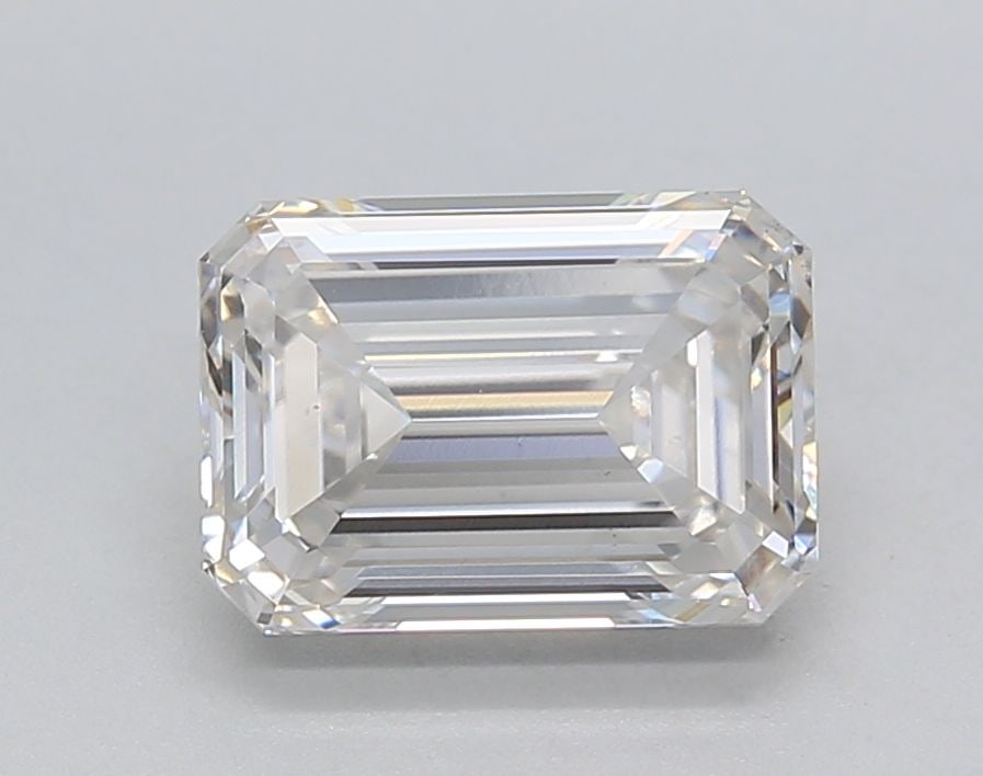 Loose Diamond - EMERALD 2.04ct G VS2: Loose Diamond - EMERALD 2.04ct G VS2 Source: This is a real non-mined Diamond that has been grown in a lab Shape: EMERALD Carats: 2.04 Color: G Clarity: VS2 Certification: NONE Video: