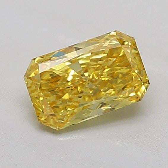 Loose Diamond - RADIANT 0.99ct Fancy Vivid Yellow VS1: Loose Diamond - RADIANT 0.99ct Fancy Vivid Yellow VS1 Source: This is a real non-mined Diamond that has been grown in a lab Shape: RADIANT Carats: 0.99 Color: Fancy Vivid Yellow Certification: IGI Vid