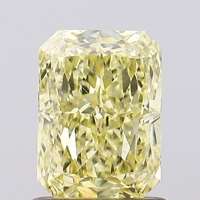 Loose Diamond - RADIANT 1.06ct Fancy Yellow VS2: Loose Diamond - RADIANT 1.06ct Fancy Yellow VS2 Source: This is a real non-mined Diamond that has been grown in a lab Shape: RADIANT Carats: 1.06 Color: Fancy Yellow Certification: IGI Video: