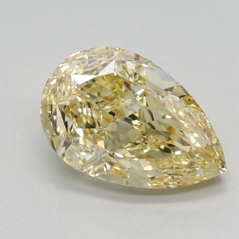 Loose Diamond - PEAR 1.1ct Fancy Intense Yellow VS1: Loose Diamond - PEAR 1.1ct Fancy Intense Yellow VS1 Source: This is a real non-mined Diamond that has been grown in a lab Shape: PEAR Carats: 1.1 Color: Fancy Intense Yellow Certification: IGI The Dia