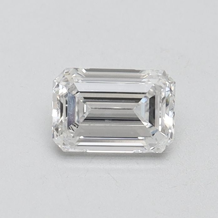 Loose Diamond - EMERALD 0.45ct E VS1: Loose Diamond - EMERALD 0.45ct E VS1 Source: This is a real non-mined Diamond that has been grown in a lab Shape: EMERALD Carats: 0.45 Color: E Clarity: VS1 Certification: IGI Video: