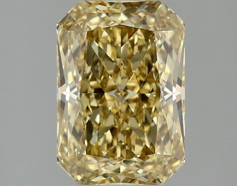 Loose Diamond - RADIANT 2.09ct Fancy Vivid Yellow VS1: Loose Diamond - RADIANT 2.09ct Fancy Vivid Yellow VS1 Source: This is a real non-mined Diamond that has been grown in a lab Shape: RADIANT Carats: 2.09 Color: Fancy Vivid Yellow Certification: IGI Vid