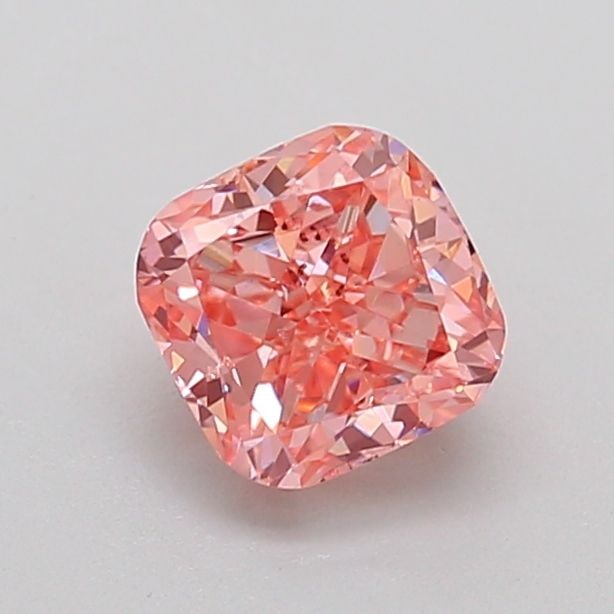 Loose Diamond - CUSHION BRILLIANT 0.99ct Fancy Intense Pink SI2: Loose Diamond - CUSHION BRILLIANT 0.99ct Fancy Intense Pink SI2 Source: This is a real non-mined Diamond that has been grown in a lab Shape: CUSHION BRILLIANT Carats: 0.99 Color: Fancy Intense Pink Ce