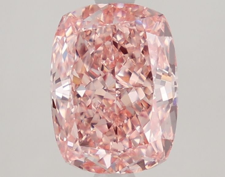 Loose Diamond - CUSHION MODIFIED 2.3ct Fancy Vivid Pink VS1: Loose Diamond - CUSHION MODIFIED 2.3ct Fancy Vivid Pink VS1 Source: This is a real non-mined Diamond that has been grown in a lab Shape: CUSHION MODIFIED Carats: 2.3 Color: Fancy Vivid Pink Certificat