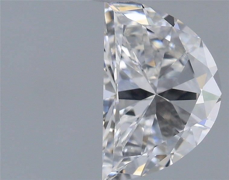 Loose Diamond - HALF MOON 0.66ct E VVS2: Loose Diamond - HALF MOON 0.66ct E VVS2 Source: This is a real non-mined Diamond that has been grown in a lab Shape: HALF MOON Carats: 0.66 Color: E Clarity: VVS2 Certification: IGI Video: