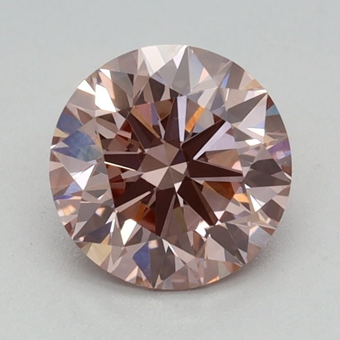 Loose Diamond - ROUND 0.8ct Fancy Intense Brownish Pink VVS2 (1 of 1)