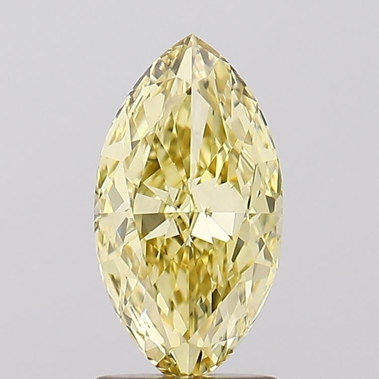 Loose Diamond - MARQUISE 2.01ct Fancy Intense Yellow VS1: Loose Diamond - MARQUISE 2.01ct Fancy Intense Yellow VS1 Source: This is a real non-mined Diamond that has been grown in a lab Shape: MARQUISE Carats: 2.01 Color: Fancy Intense Yellow Certification: I