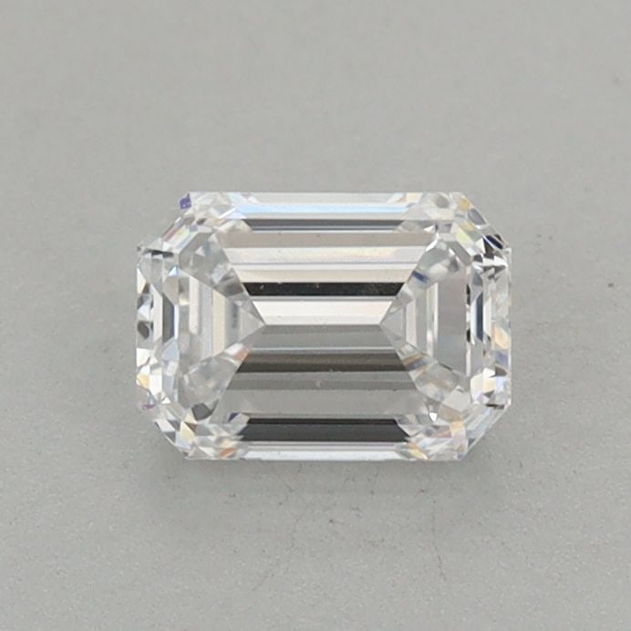 Loose Diamond - EMERALD 0.66ct D VS2: Loose Diamond - EMERALD 0.66ct D VS2 Source: This is a real non-mined Diamond that has been grown in a lab Shape: EMERALD Carats: 0.66 Color: D Clarity: VS2 Certification: IGI Video: