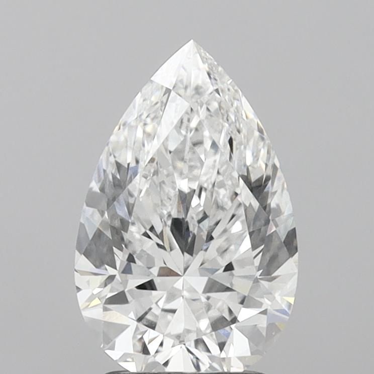 Loose Diamond - PEAR 2.21ct E VVS2: Loose Diamond - PEAR 2.21ct E VVS2 Source: This is a real non-mined Diamond that has been grown in a lab Shape: PEAR Carats: 2.21 Color: E Clarity: VVS2 Certification: IGI Video: Video Link The