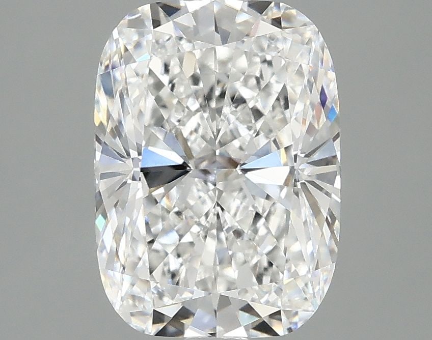 Loose Diamond - CUSHION MODIFIED 2.55ct E VVS2: Loose Diamond - CUSHION MODIFIED 2.55ct E VVS2 Source: This is a real non-mined Diamond that has been grown in a lab Shape: CUSHION MODIFIED Carats: 2.55 Color: E Clarity: VVS2 Certification: IGI Vide