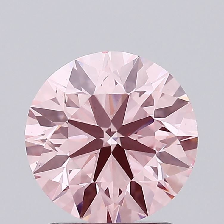 Ideal Loose Diamond - ROUND 1.92ct Fancy Vivid Pink VS1: Ideal Loose Diamond - ROUND 1.92ct Fancy Vivid Pink VS1 Source: This is a real non-mined Diamond that has been grown in a lab Shape: ROUND Carats: 1.92 Color: Fancy Vivid Pink Certification: IGI