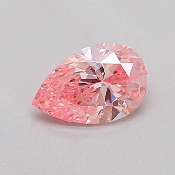 Loose Diamond - PEAR 0.24ct Fancy Vivid Pink VS2: Loose Diamond - PEAR 0.24ct Fancy Vivid Pink VS2 Source: This is a real non-mined Diamond that has been grown in a lab Shape: PEAR Carats: 0.24 Color: Fancy Vivid Pink Certification: IGI The Diamond