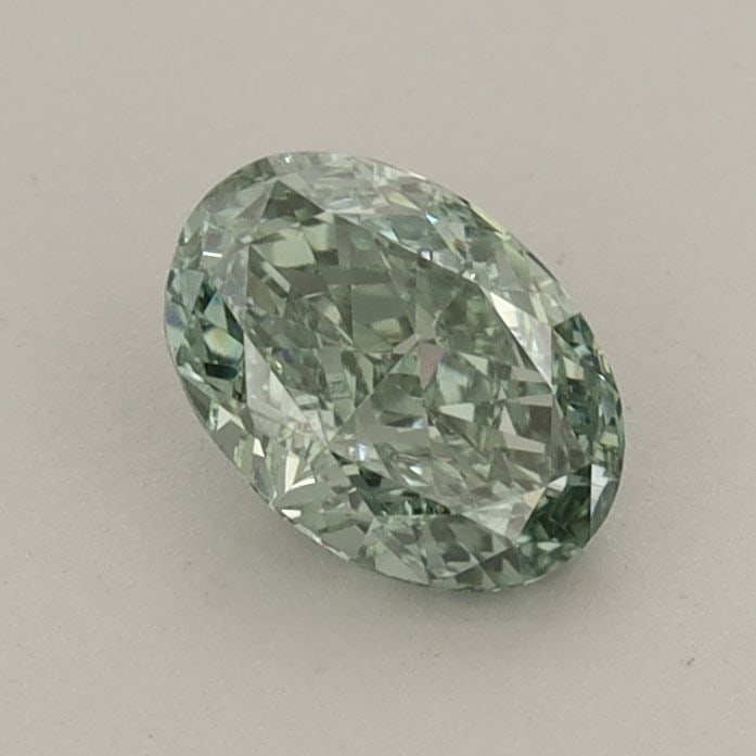 Loose Diamond - OVAL 0.66ct Fancy Vivid Green VVS2: Loose Diamond - OVAL 0.66ct Fancy Vivid Green VVS2 Source: This is a real non-mined Diamond that has been grown in a lab Shape: OVAL Carats: 0.66 Color: Fancy Vivid Green Certification: IGI Video:
