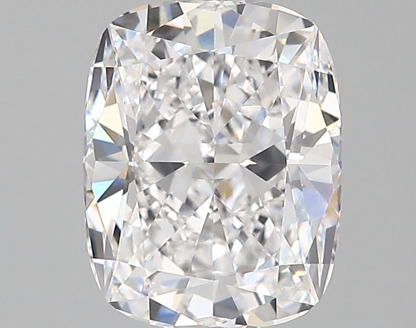 Loose Diamond - CUSHION MODIFIED 2.62ct D VVS2: Loose Diamond - CUSHION MODIFIED 2.62ct D VVS2 Source: This is a real non-mined Diamond that has been grown in a lab Shape: CUSHION MODIFIED Carats: 2.62 Color: D Clarity: VVS2 Certification: IGI Vide
