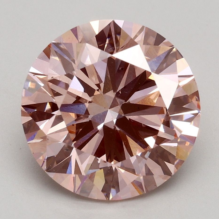 Loose Diamond - ROUND 3.02ct Fancy Intense Pink VS2: Loose Diamond - ROUND 3.02ct Fancy Intense Pink VS2 Source: This is a real non-mined Diamond that has been grown in a lab Shape: ROUND Carats: 3.02 Color: Fancy Intense Pink Certification: IGI Video: