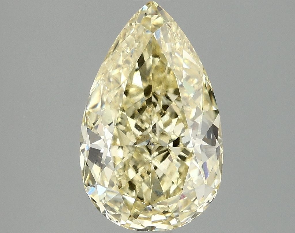Loose Diamond - PEAR 3.08ct Fancy Intense Yellow VS1: Loose Diamond - PEAR 3.08ct Fancy Intense Yellow VS1 Source: This is a real non-mined Diamond that has been grown in a lab Shape: PEAR Carats: 3.08 Color: Fancy Intense Yellow Certification: IGI Video