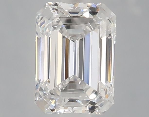 Loose Diamond - EMERALD 1.06ct E VVS2: Loose Diamond - EMERALD 1.06ct E VVS2 Source: This is a real non-mined Diamond that has been grown in a lab Shape: EMERALD Carats: 1.06 Color: E Clarity: VVS2 Certification: NONE Video: