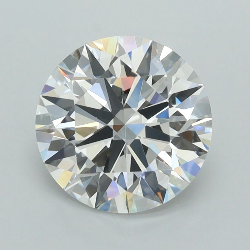 Ideal Loose Diamond - ROUND 2.06ct F VVS1: Ideal Loose Diamond - ROUND 2.06ct F VVS1 Source: This is a real non-mined Diamond that has been grown in a lab Shape: ROUND Carats: 2.06 Color: F Clarity: VVS1 Certification: IGI Video: