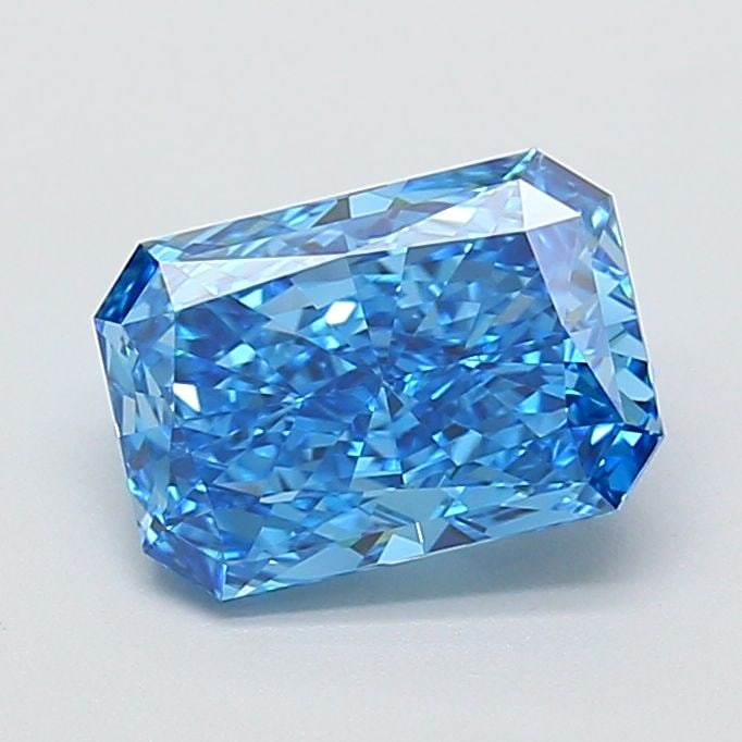 Loose Diamond - RADIANT 1.91ct Fancy Vivid Blue VVS2: Loose Diamond - RADIANT 1.91ct Fancy Vivid Blue VVS2 Source: This is a real non-mined Diamond that has been grown in a lab Shape: RADIANT Carats: 1.91 Color: Fancy Vivid Blue Certification: IGI Video: