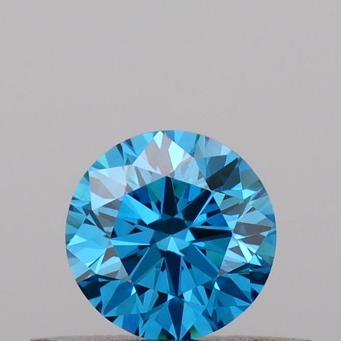 Ideal Loose Diamond - ROUND 0.33ct Fancy Vivid Blue VS1: Ideal Loose Diamond - ROUND 0.33ct Fancy Vivid Blue VS1 Source: This is a real non-mined Diamond that has been grown in a lab Shape: ROUND Carats: 0.33 Color: Fancy Vivid Blue Certification: IGI Video