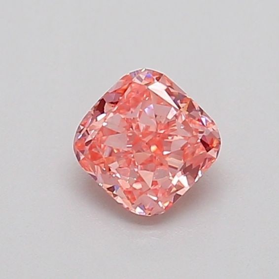 Loose Diamond - CUSHION MODIFIED 0.43ct Fancy Vivid Pink VS1: Loose Diamond - CUSHION MODIFIED 0.43ct Fancy Vivid Pink VS1 Source: This is a real non-mined Diamond that has been grown in a lab Shape: CUSHION MODIFIED Carats: 0.43 Color: Fancy Vivid Pink Certific