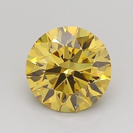 Ideal Loose Diamond - ROUND 0.88ct Fancy Intense Yellow VS1: Ideal Loose Diamond - ROUND 0.88ct Fancy Intense Yellow VS1 Source: This is a real non-mined Diamond that has been grown in a lab Shape: ROUND Carats: 0.88 Color: Fancy Intense Yellow Certification: I