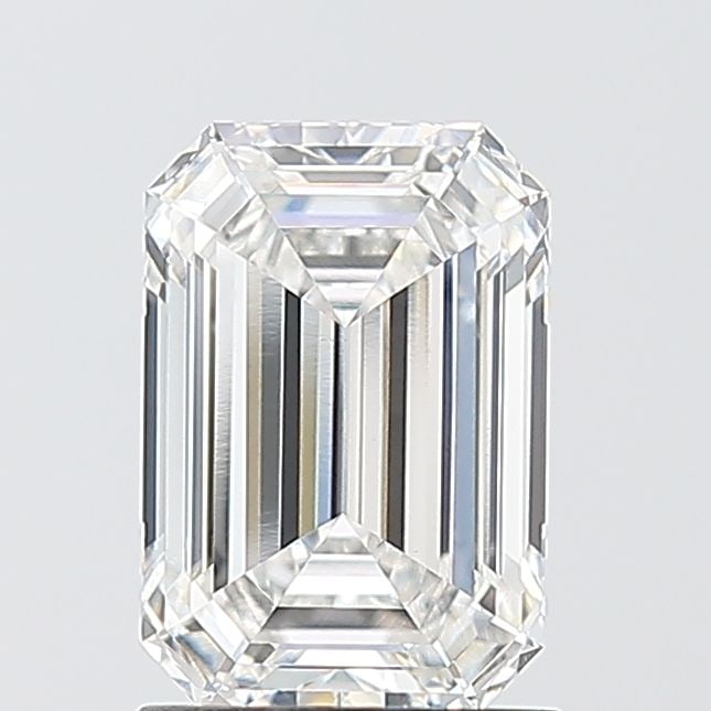 Loose Diamond - EMERALD 1.59ct E VVS2: Loose Diamond - EMERALD 1.59ct E VVS2 Source: This is a real non-mined Diamond that has been grown in a lab Shape: EMERALD Carats: 1.59 Color: E Clarity: VVS2 Certification: IGI Video: