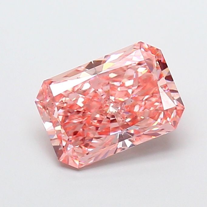 Loose Diamond - RADIANT 2.09ct Fancy Vivid Pink SI1: Loose Diamond - RADIANT 2.09ct Fancy Vivid Pink SI1 Source: This is a real non-mined Diamond that has been grown in a lab Shape: RADIANT Carats: 2.09 Color: Fancy Vivid Pink Certification: IGI Video: