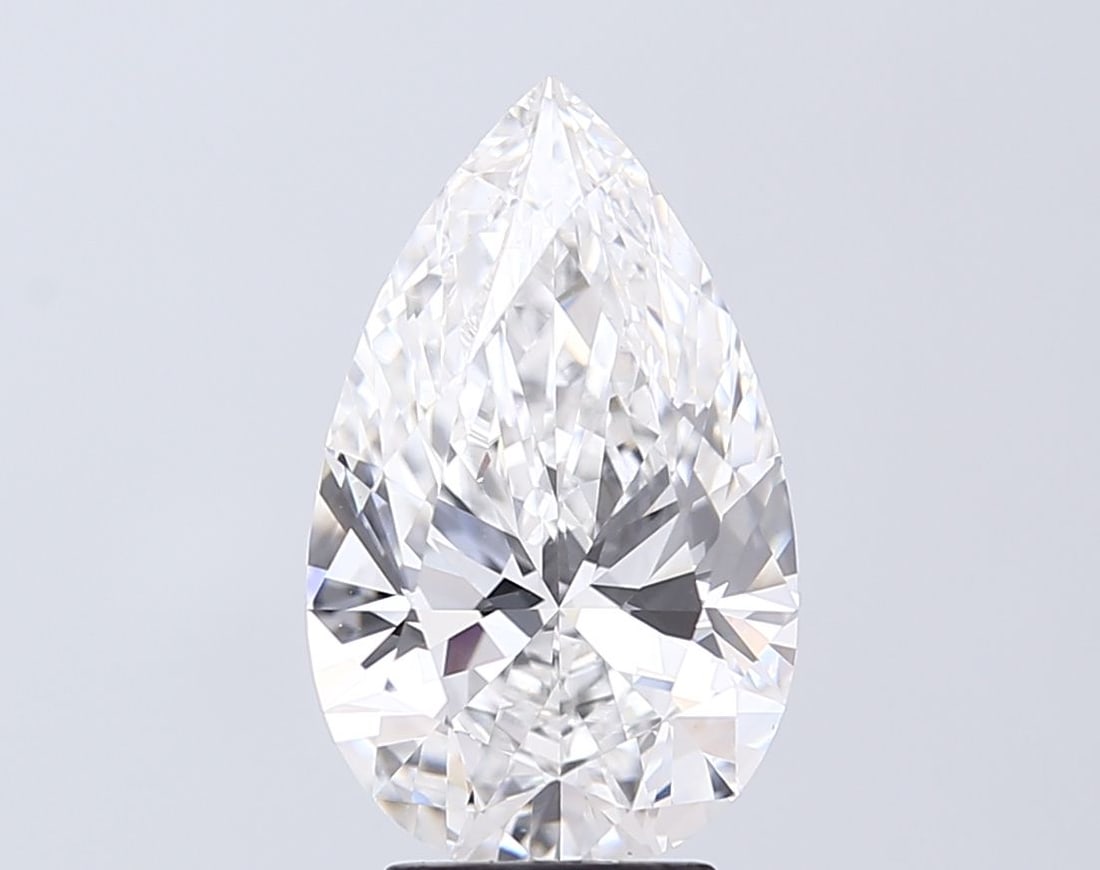 Loose Diamond - PEAR 4.06ct E VVS2 (1 of 1)