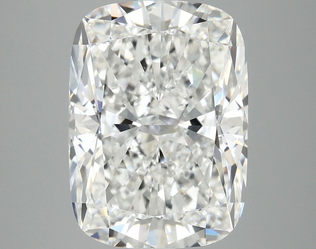 Loose Diamond - CUSHION MODIFIED 6.1ct E VVS2: Loose Diamond - CUSHION MODIFIED 6.1ct E VVS2 Source: This is a real non-mined Diamond that has been grown in a lab Shape: CUSHION MODIFIED Carats: 6.1 Color: E Clarity: VVS2 Certification: IGI Video: