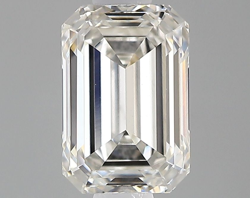 Loose Diamond - EMERALD 0.76ct H VVS2: Loose Diamond - EMERALD 0.76ct H VVS2 Source: This is a real non-mined Diamond that has been grown in a lab Shape: EMERALD Carats: 0.76 Color: H Clarity: VVS2 Certification: IGI Video: