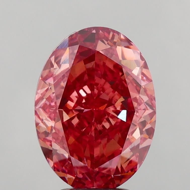 Loose Diamond - OVAL 5.15ct Fancy Vivid Pink VS1: Loose Diamond - OVAL 5.15ct Fancy Vivid Pink VS1 Source: This is a real non-mined Diamond that has been grown in a lab Shape: OVAL Carats: 5.15 Color: Fancy Vivid Pink Certification: IGI Video: