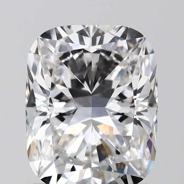 Loose Diamond - CUSHION MODIFIED 1.58ct E VVS2: Loose Diamond - CUSHION MODIFIED 1.58ct E VVS2 Source: This is a real non-mined Diamond that has been grown in a lab Shape: CUSHION MODIFIED Carats: 1.58 Color: E Clarity: VVS2 Certification: IGI Vide