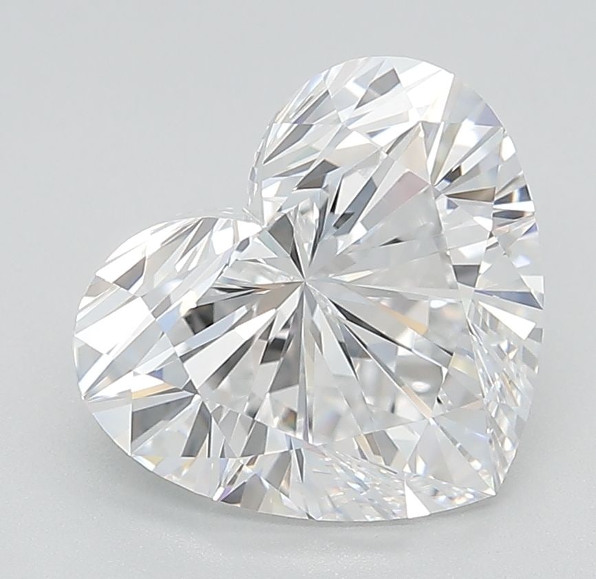 Loose Diamond - HEART 3.81ct D IF: Loose Diamond - HEART 3.81ct D IF Source: This is a real non-mined Diamond that has been grown in a lab Shape: HEART Carats: 3.81 Color: D Clarity: IF Certification: IGI Video:
