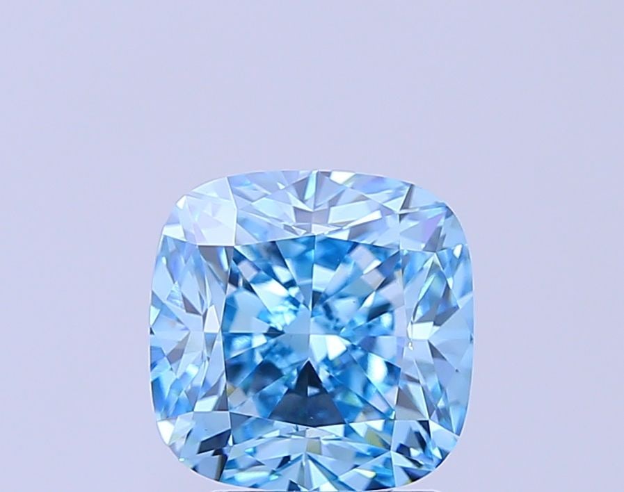 Loose Diamond - CUSHION MODIFIED 3.59ct Fancy Vivid Blue VVS2: Loose Diamond - CUSHION MODIFIED 3.59ct Fancy Vivid Blue VVS2 Source: This is a real non-mined Diamond that has been grown in a lab Shape: CUSHION MODIFIED Carats: 3.59 Color: Fancy Vivid Blue