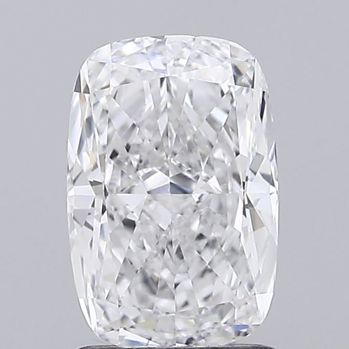 Loose Diamond - CUSHION MODIFIED 1.51ct D VVS2: Loose Diamond - CUSHION MODIFIED 1.51ct D VVS2 Source: This is a real non-mined Diamond that has been grown in a lab Shape: CUSHION MODIFIED Carats: 1.51 Color: D Clarity: VVS2 Certification: IGI Vide