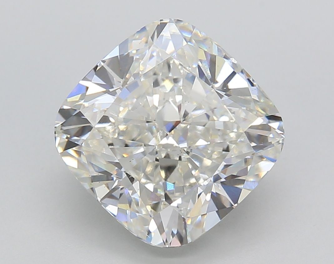 Loose Diamond - CUSHION BRILLIANT 5.02ct G VS1: Loose Diamond - CUSHION BRILLIANT 5.02ct G VS1 Source: This is a real non-mined Diamond that has been grown in a lab Shape: CUSHION BRILLIANT Carats: 5.02 Color: G Clarity: VS1 Certification: NONE Vid