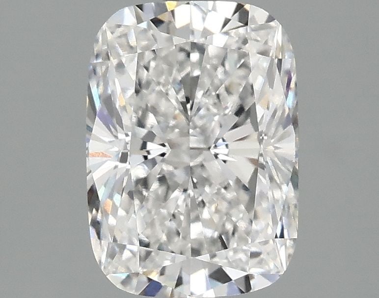 Loose Diamond - CUSHION MODIFIED 2.01ct E VS2: Loose Diamond - CUSHION MODIFIED 2.01ct E VS2 Source: This is a real non-mined Diamond that has been grown in a lab Shape: CUSHION MODIFIED Carats: 2.01 Color: E Clarity: VS2 Certification: IGI Video: